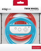 Volante Bigben Twin Wheel For Joycont Red/blue